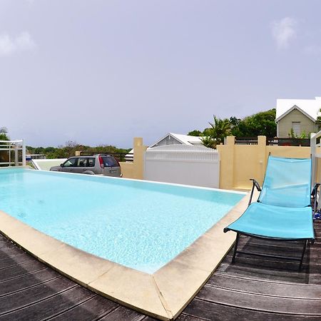 Petit Havre De Paix - Piscine Et Plage A Pied Le Gosier  Buitenkant foto